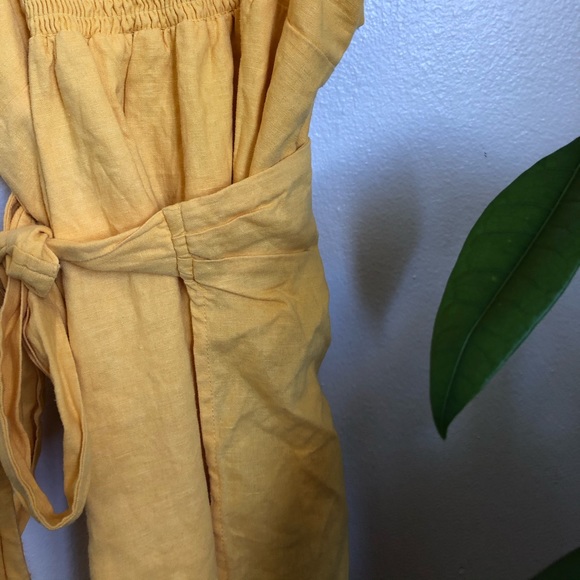 F21 Yellow Cut Out Dress - Picture 8 of 11